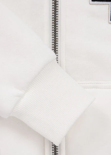 Zip-up hoodie RUFFINA PB - White