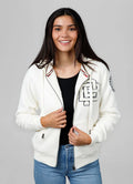 Zip-up hoodie RUFFINA PB - White