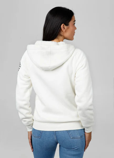 Zip-up hoodie RUFFINA PB - White