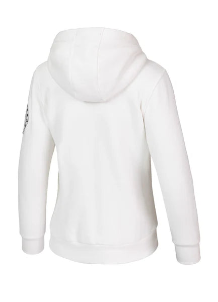 Zip-up hoodie RUFFINA PB - White