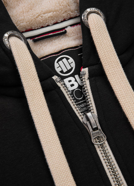 Zip-up hoodie RUFFINA PB - Black