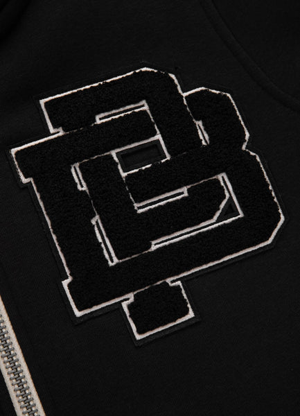 Zip-up hoodie RUFFINA PB - Black