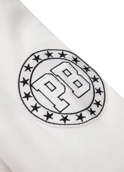 Zip-up hoodie RUFFINA PB - White