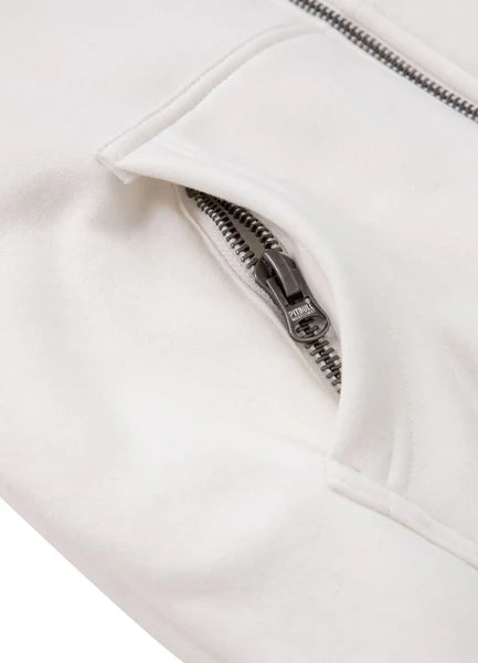 Zip-up hoodie RUFFINA PB - White