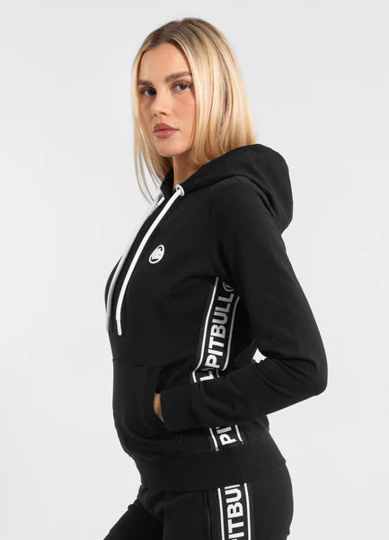 Women's hoodie French Terry La Canada - Black