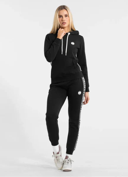 Women's hoodie French Terry La Canada - Black