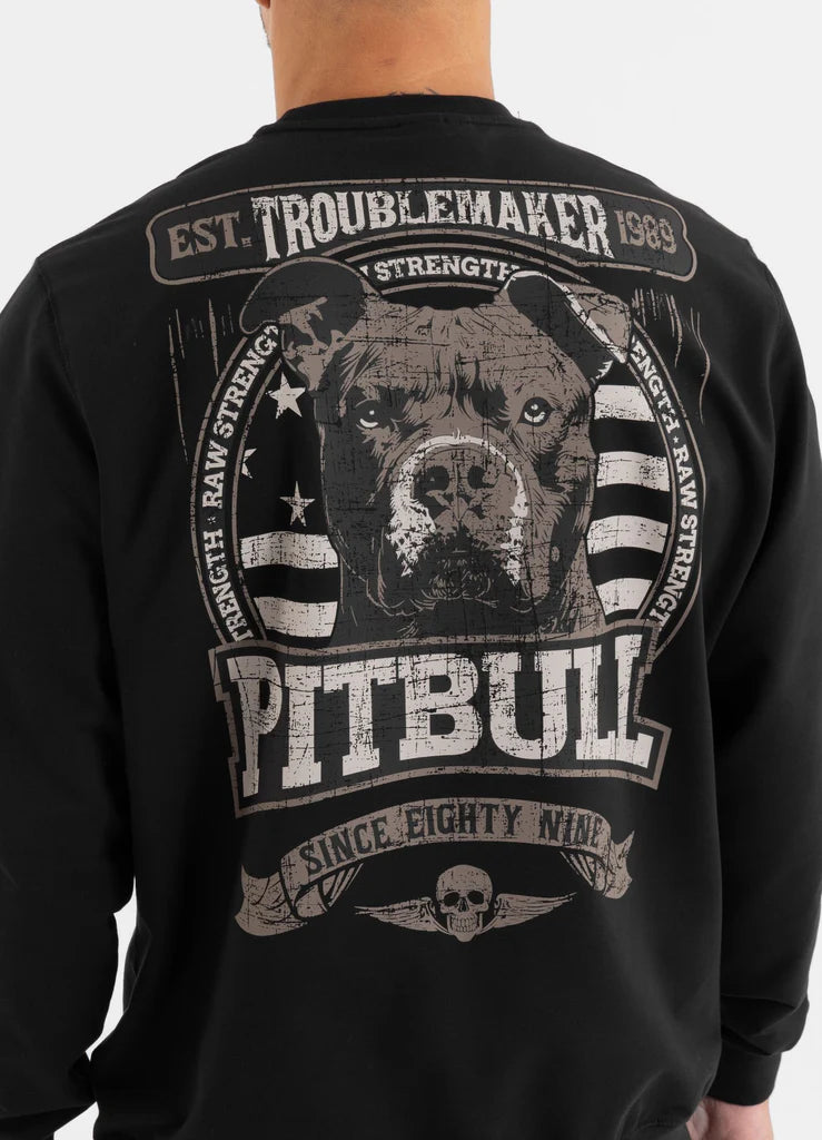 Men's Sweatshirt TROUBLEMAKER - Black