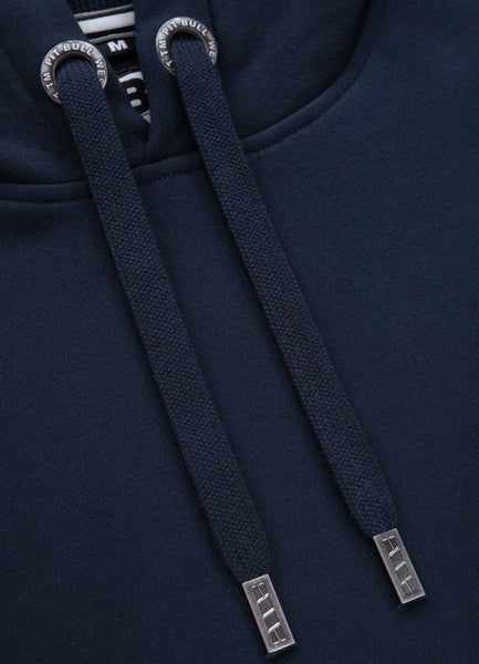 Men Hoodie SMALL LOGO - Navy Blue