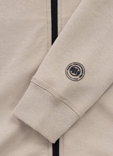 Zip-up hoodie EXPLORY - Cappuccino