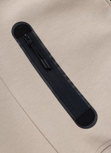 Zip-up hoodie EXPLORY - Cappuccino