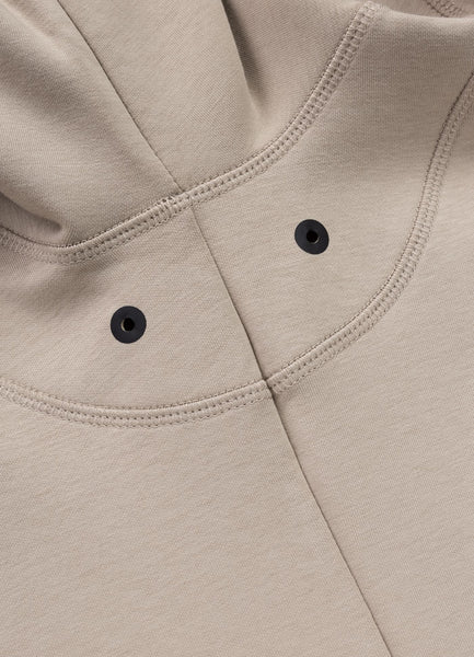 Zip-up hoodie EXPLORY - Cappuccino
