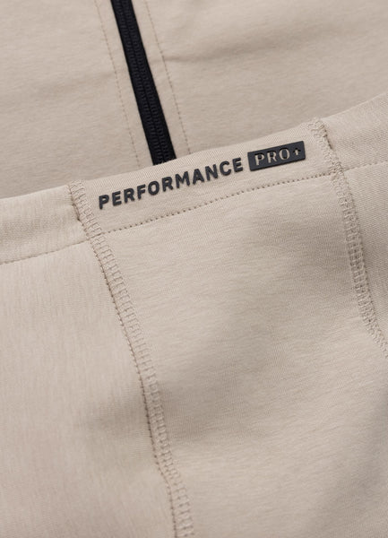 Zip-up hoodie EXPLORY - Cappuccino