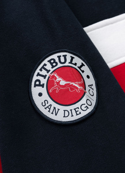 Men Hoodie GIBSON - Navy & Red