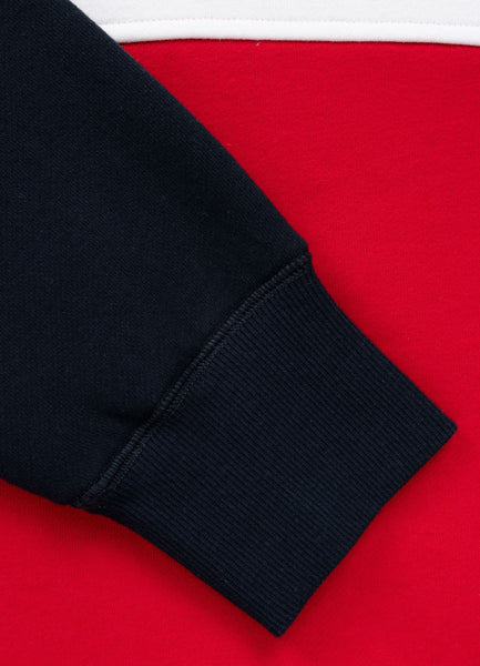 Men Hoodie GIBSON - Navy & Red