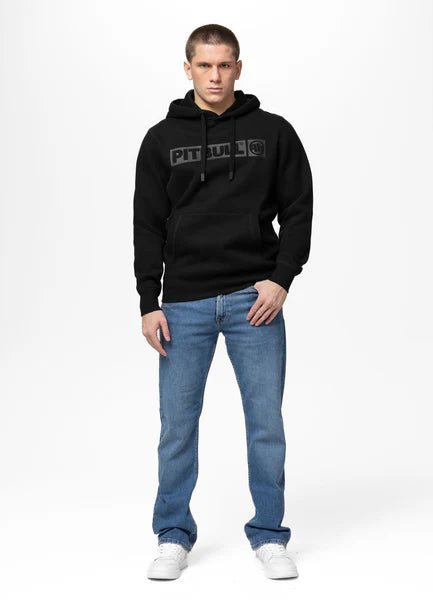 Men Hoodie HILLTOP BLACK