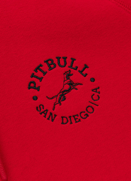 Men Hoodie SAN DIEGO CA - Red