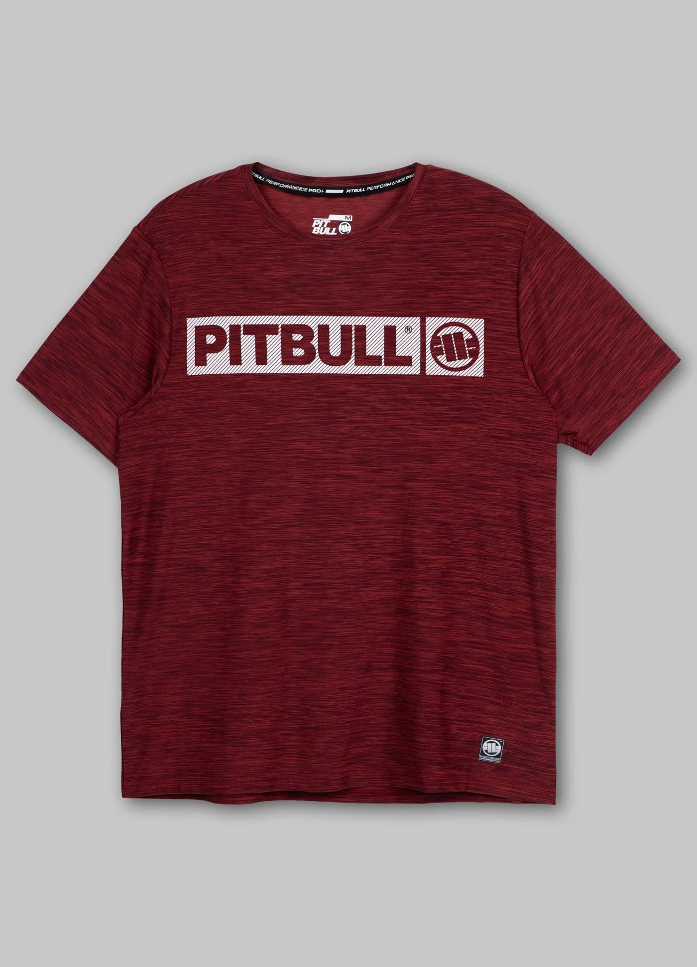 T-Shirt Casual Sport Hilltop - Burgundy