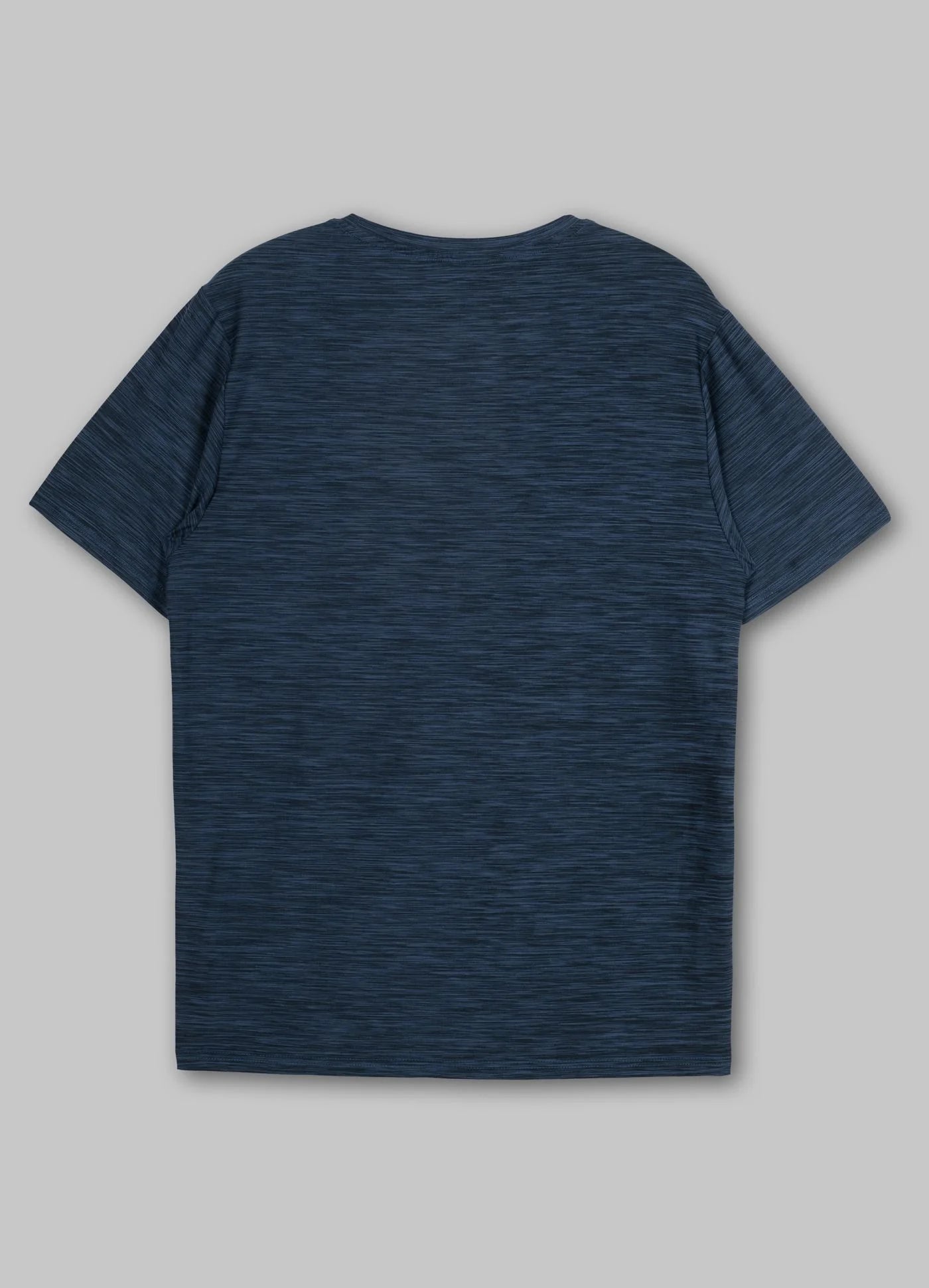 T-Shirt Casual Sport Small Logo - Navy Blue