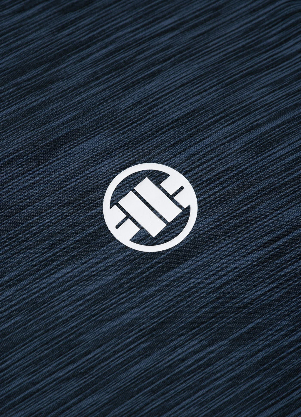 T-Shirt Casual Sport Small Logo - Navy Blue