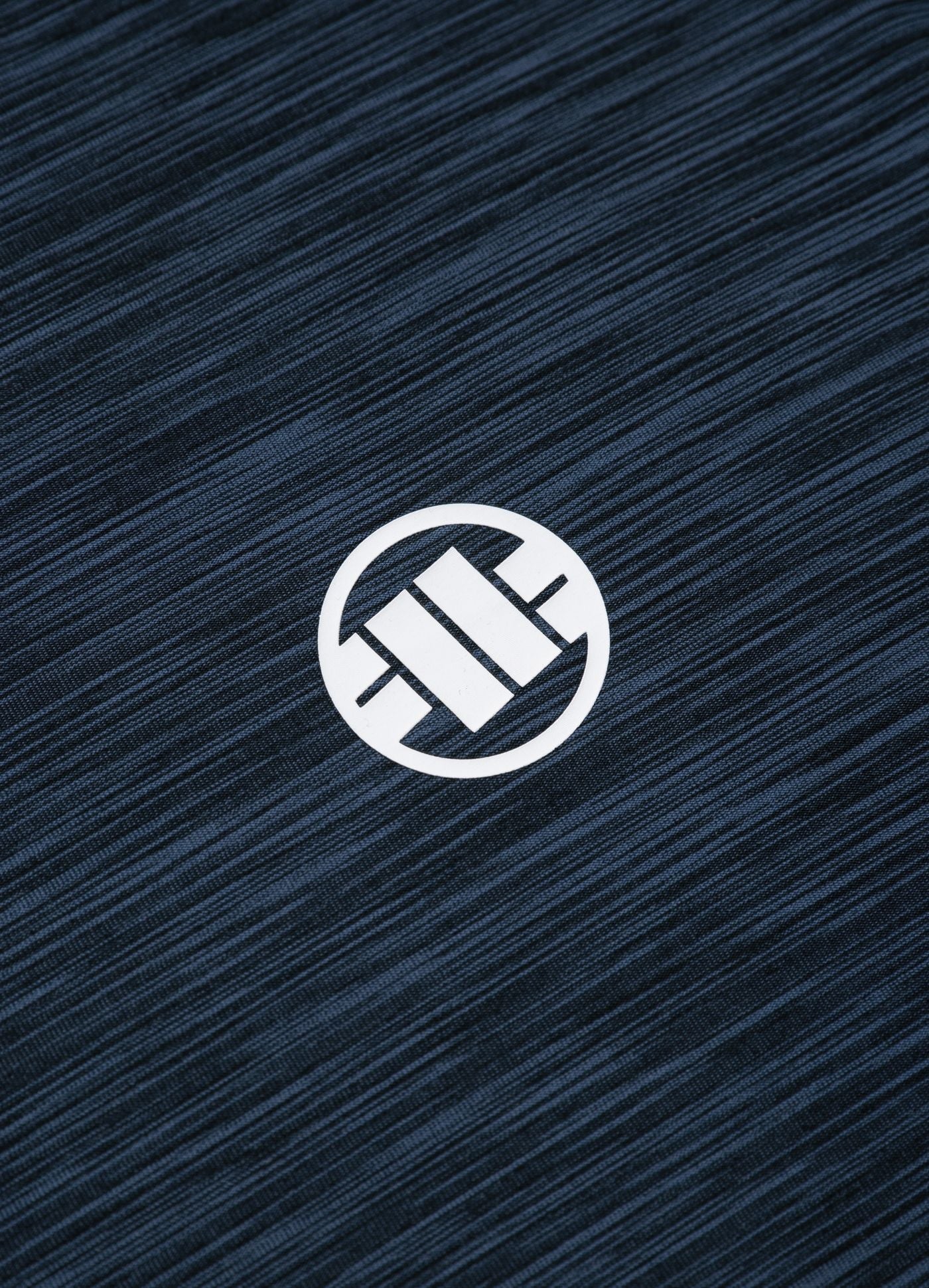 T-Shirt Casual Sport Small Logo - Navy Blue