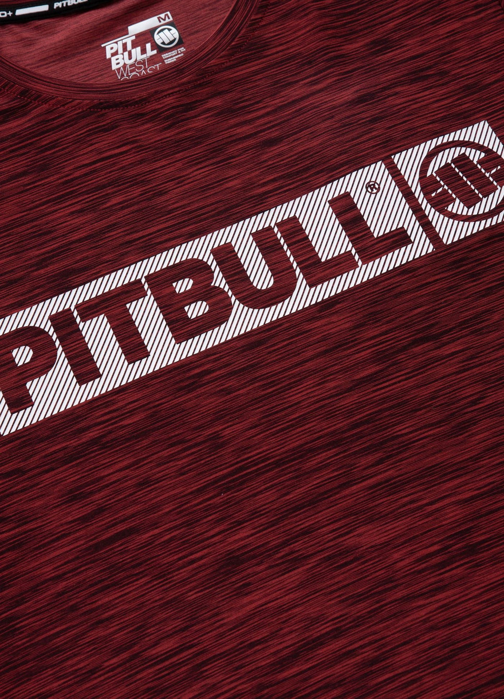 T-Shirt Casual Sport Hilltop - Burgundy