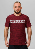 T-Shirt Casual Sport Hilltop - Burgundy