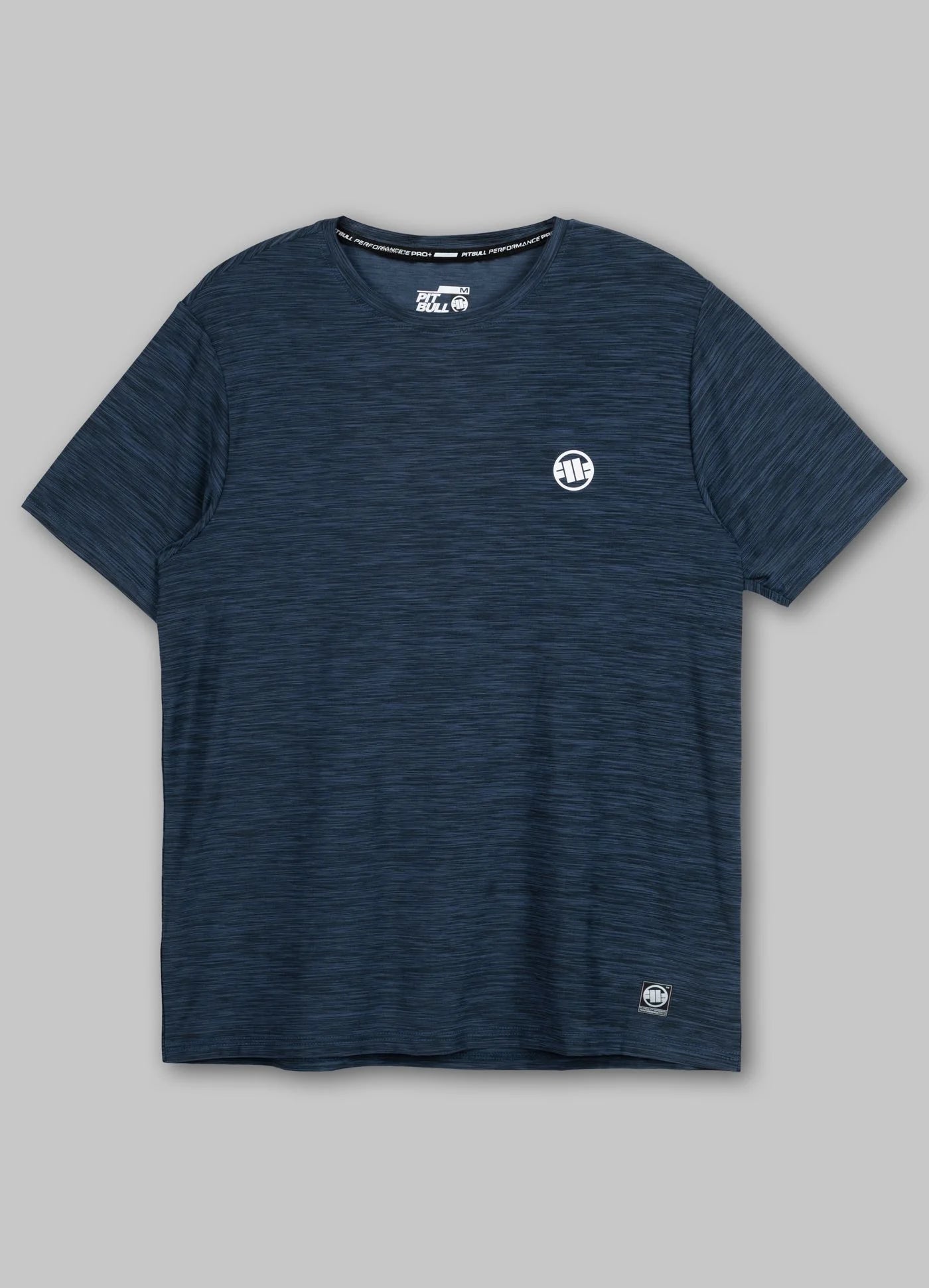 T-Shirt Casual Sport Small Logo - Navy Blue
