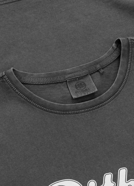 Women's T-Shirt Denim Washed ANGEL LOGO - Graphite