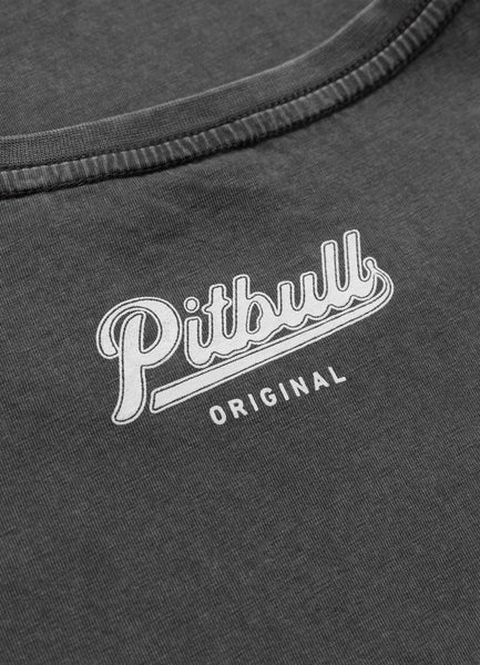 Women's T-Shirt Denim Washed ANGEL LOGO - Graphite