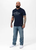 Men's T-Shirt Garment Washed USA CAL - Dark Navy