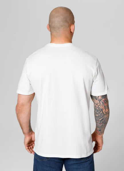 Men's T-Shirt Garment Washed USA CAL - Offwhite