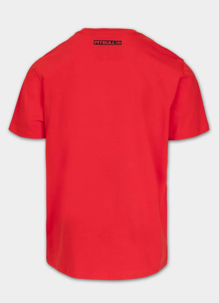 T-Shirt HILLTOP - Fluo Red
