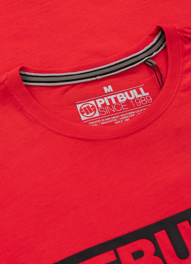 T-Shirt HILLTOP - Fluo Red