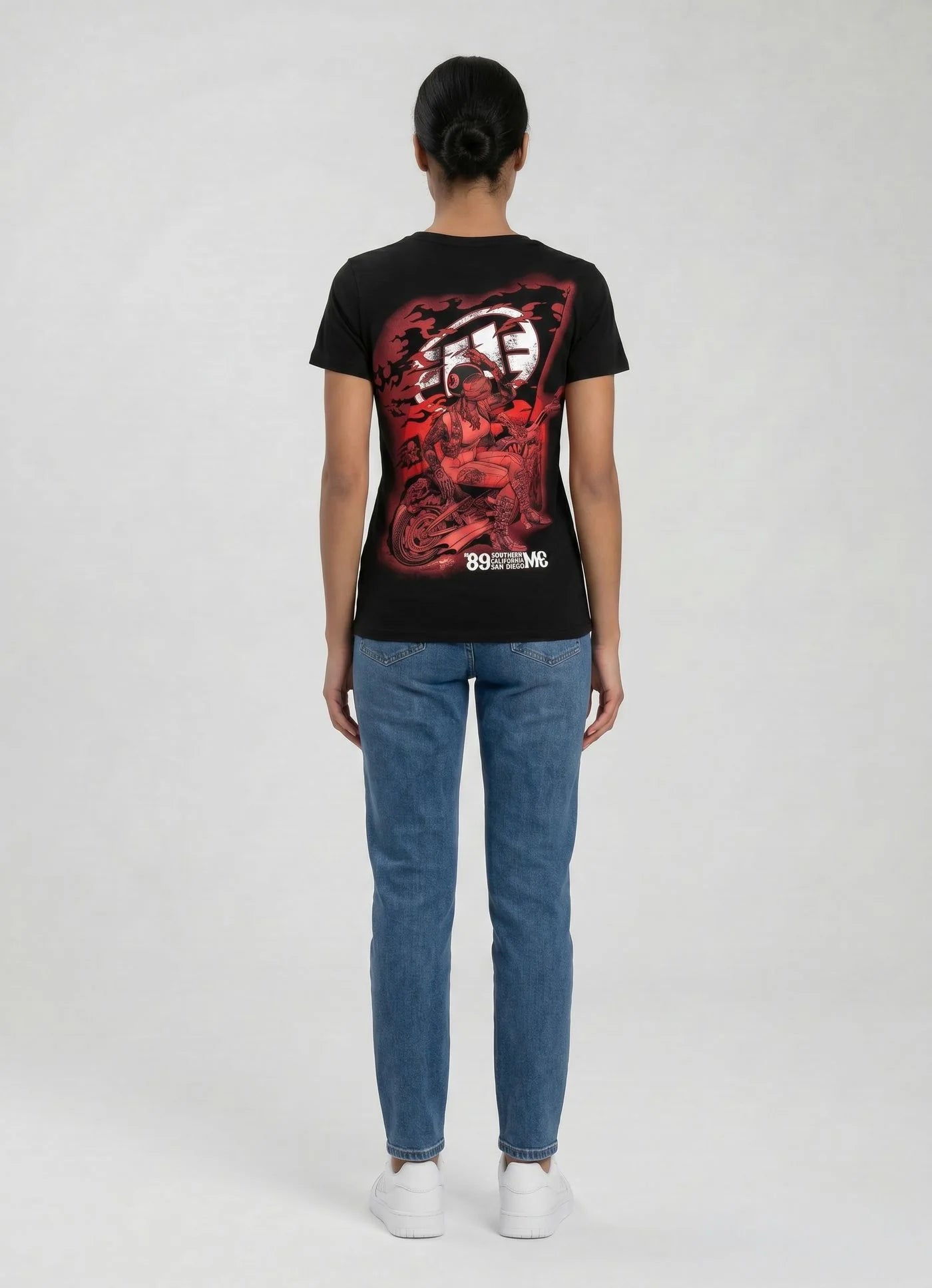 T-Shirt MC HEART - Black