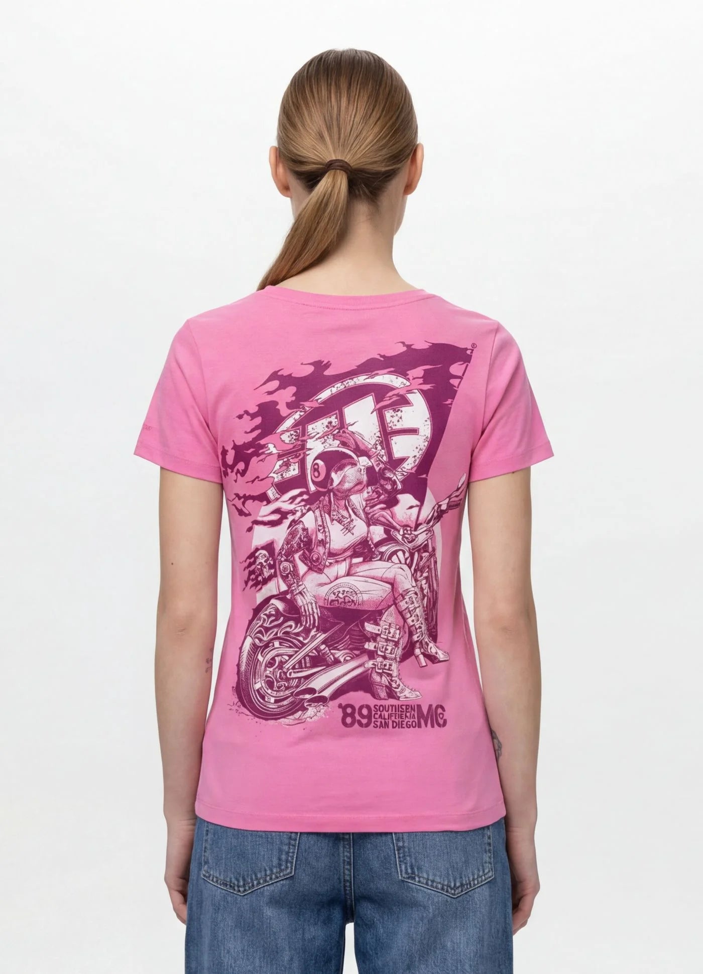 Women's T-shirt - MC HEART - Pink