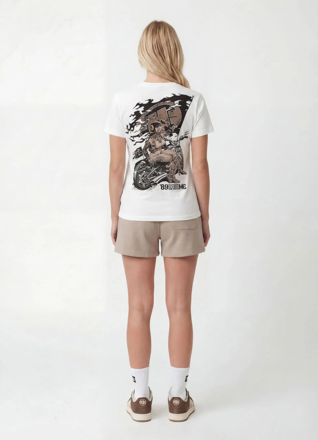 Women's T-shirt - MC HEART - White