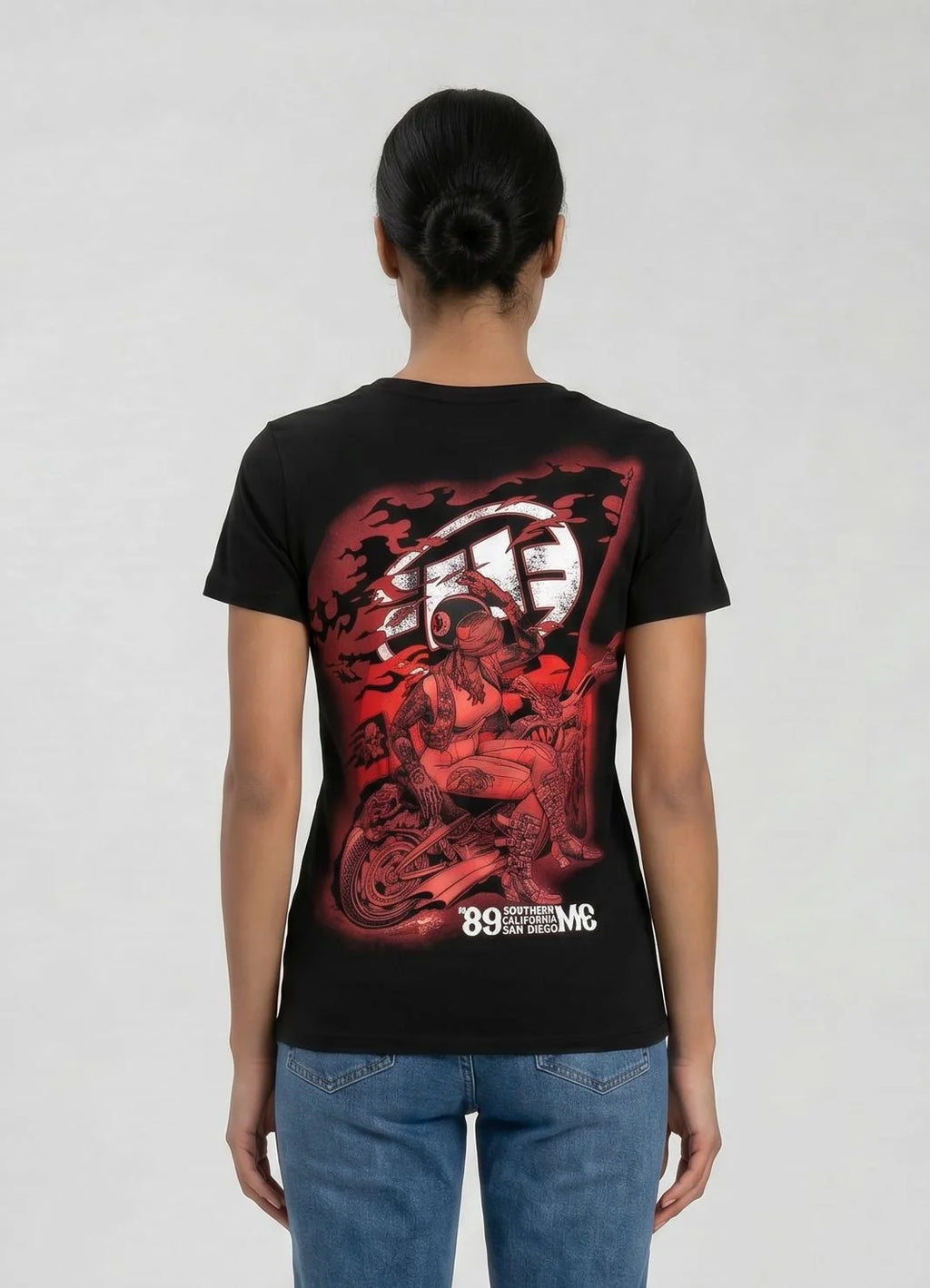 T-Shirt MC HEART - Black