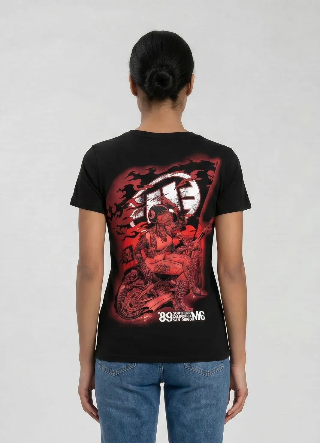 T-Shirt MC HEART - Black
