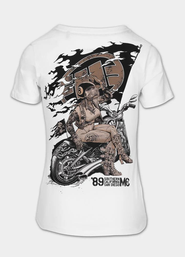 Women's T-shirt - MC HEART - White