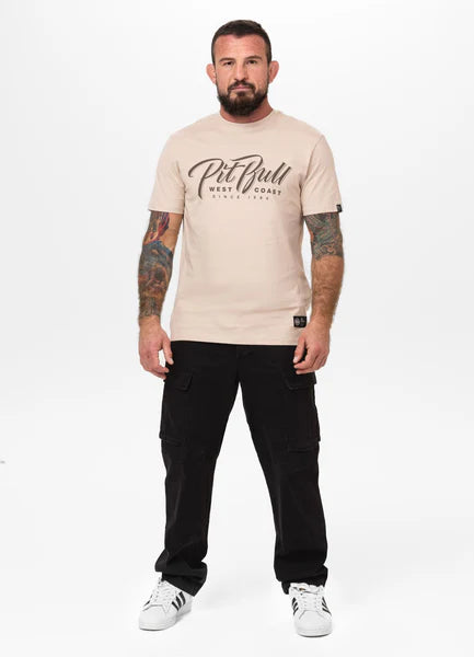 Men's T-Shirt EL JEFFE - Light sand