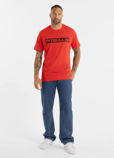 Men's T-Shirt HILLTOP - Flame red