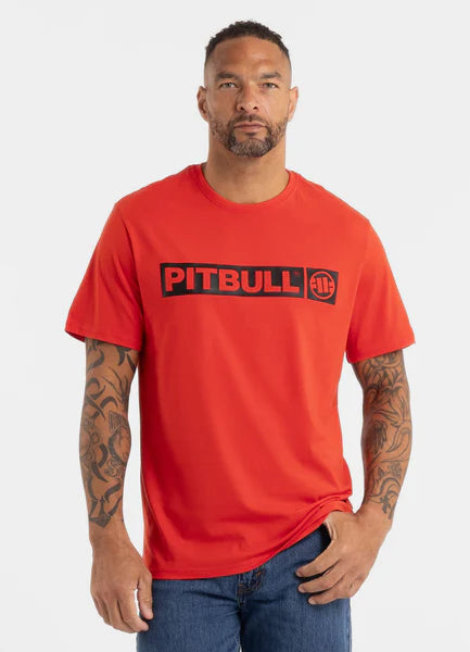 Men's T-Shirt HILLTOP - Flame red