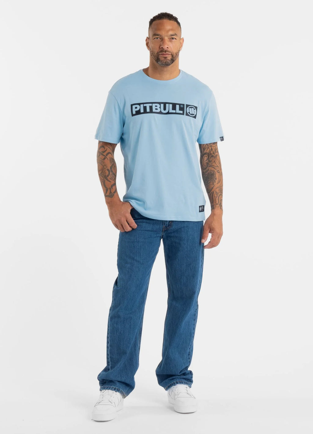 T-Shirt HILLTOP - Light Blue