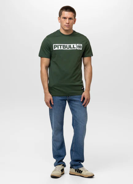 Men's T-Shirt HILLTOP - Dark green