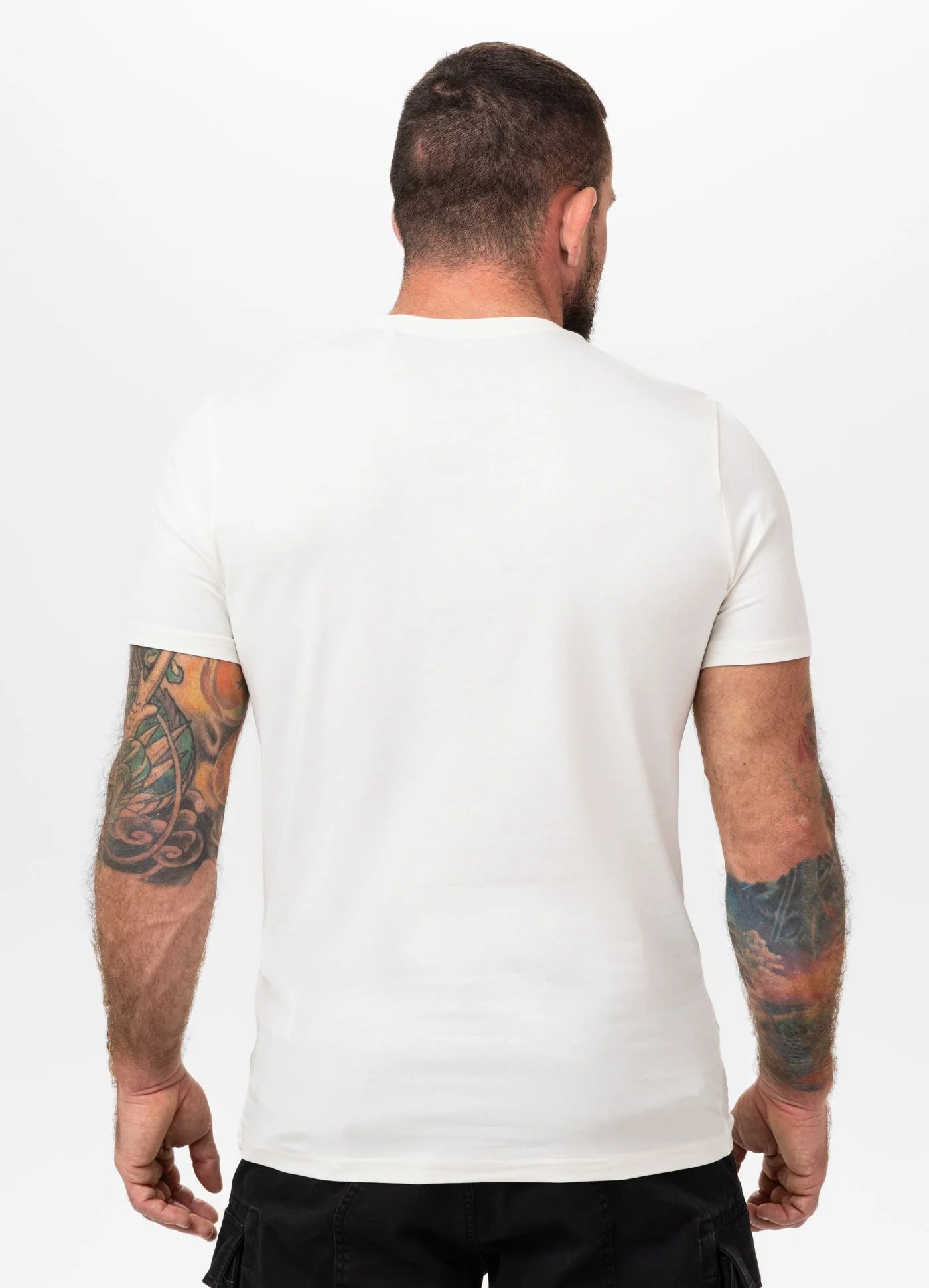 T-Shirt Slim Fit USA CAL - Off White