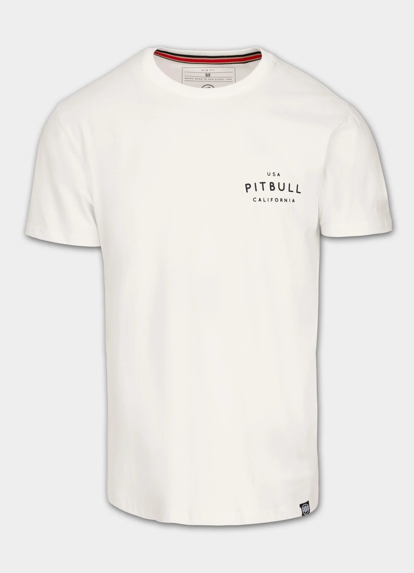 T-Shirt Slim Fit USA CAL - Off White