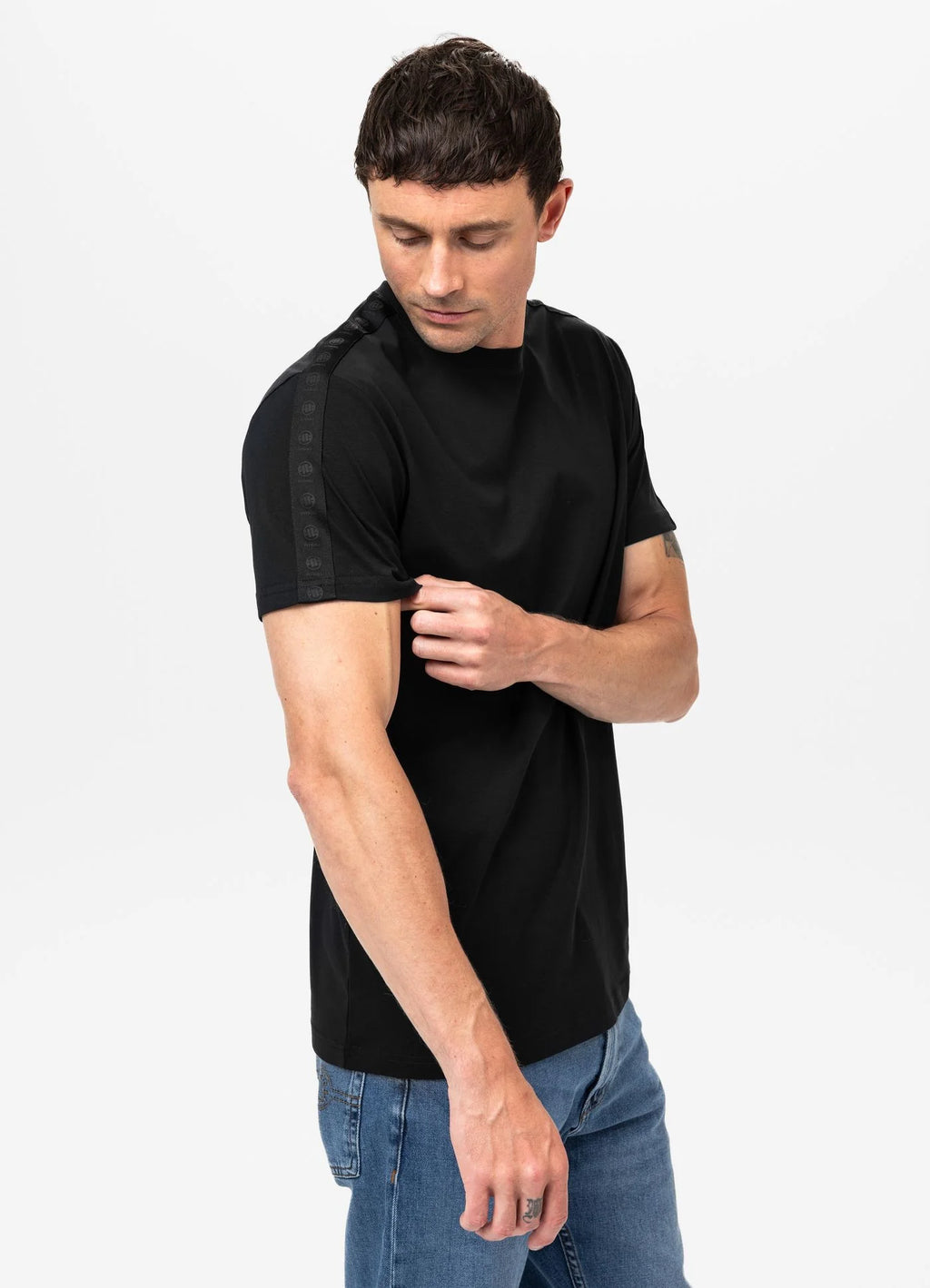 T-Shirt TAPE NUGGET - Black/Black