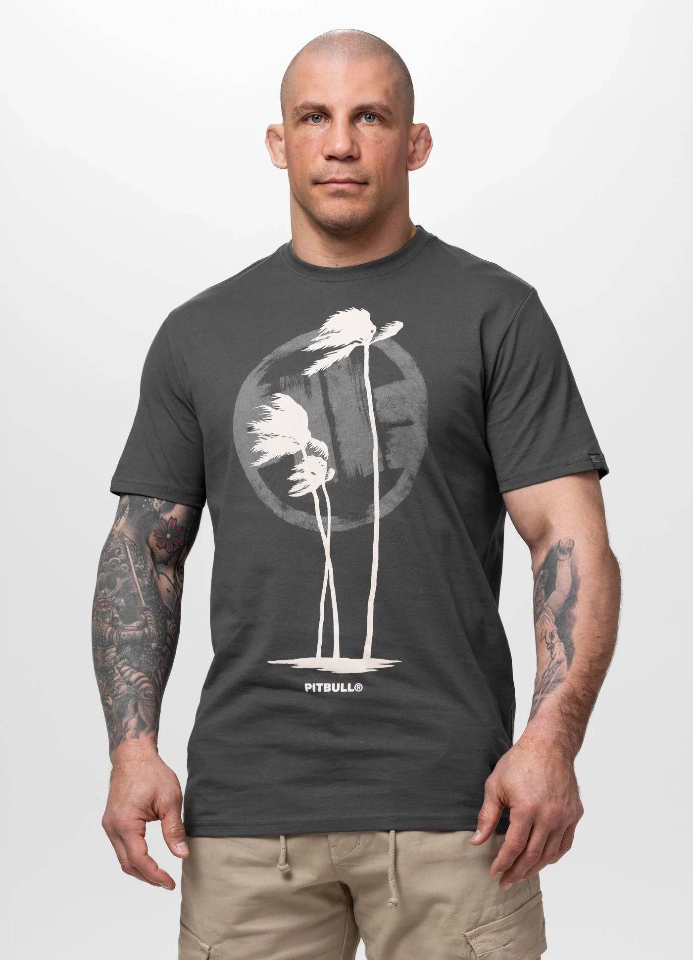 T-Shirt PALMS - Graphite