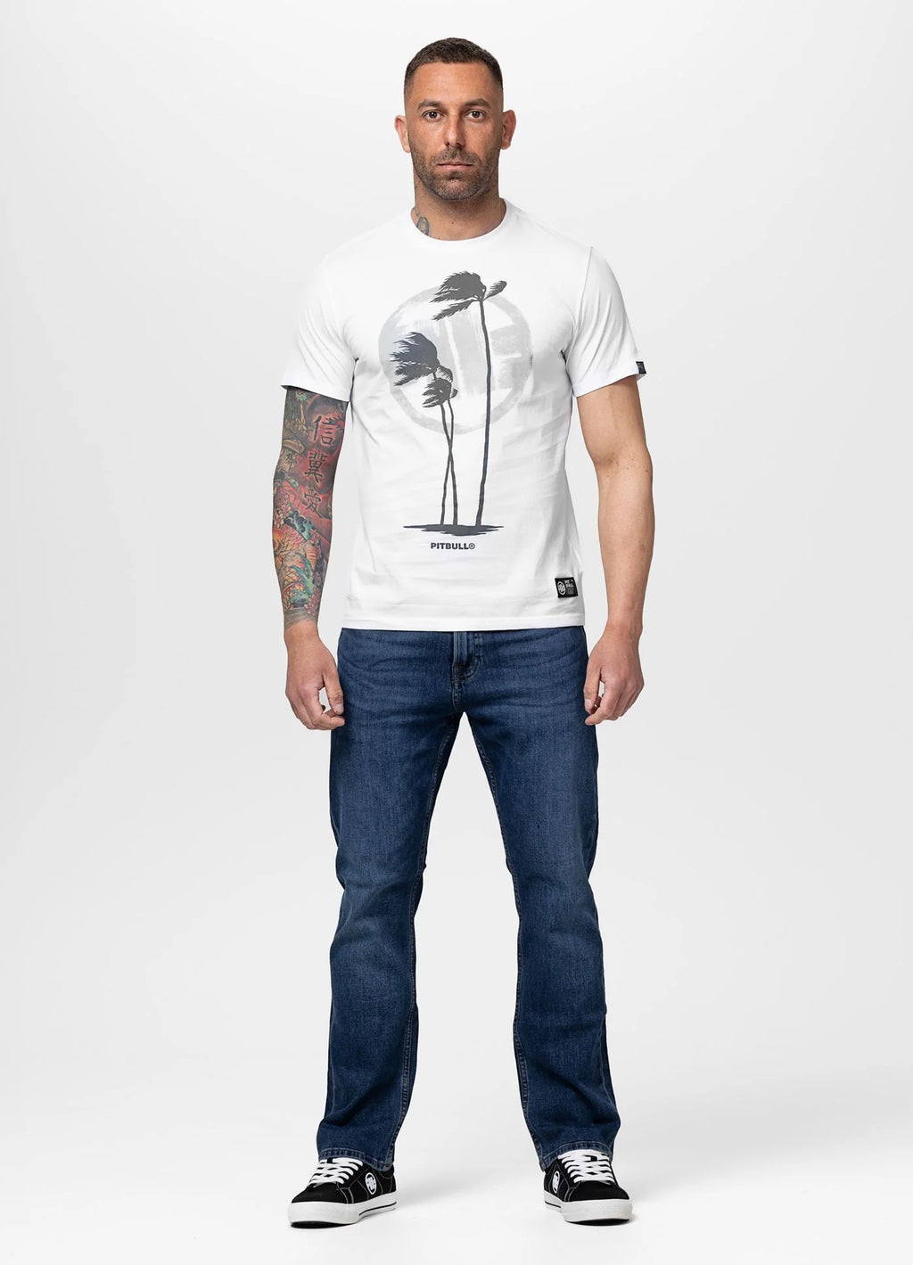 T-Shirt PALMS - White