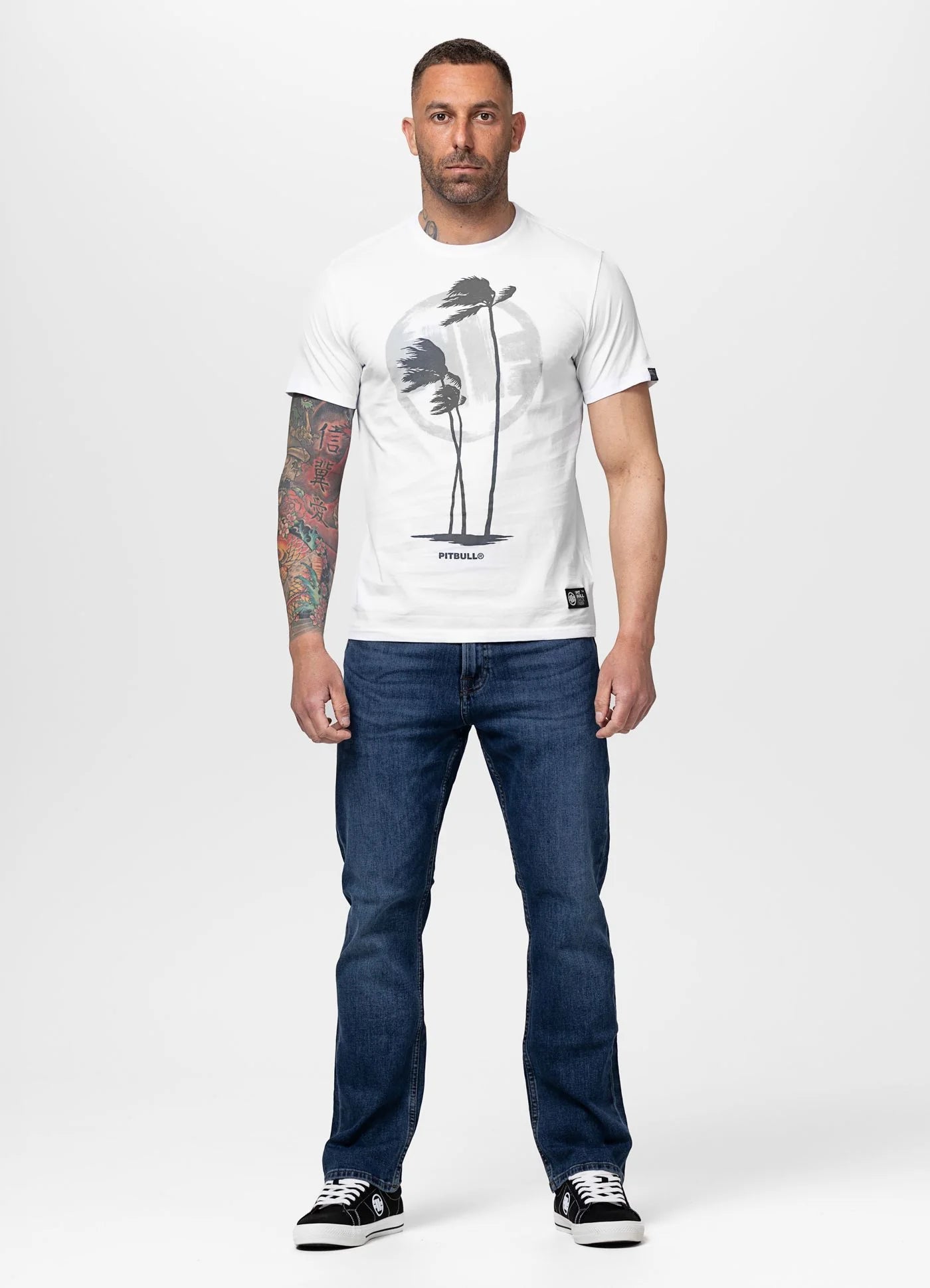 T-Shirt PALMS - White